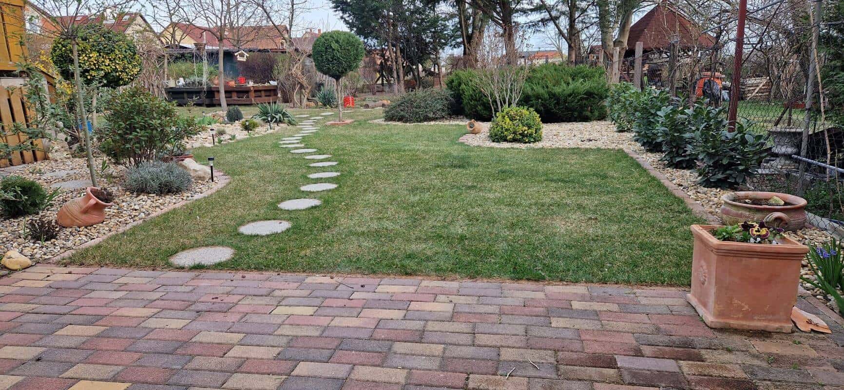 Gránitköves terasz