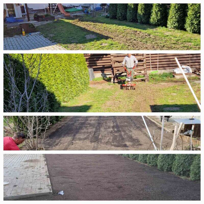 Terasz térkövezés