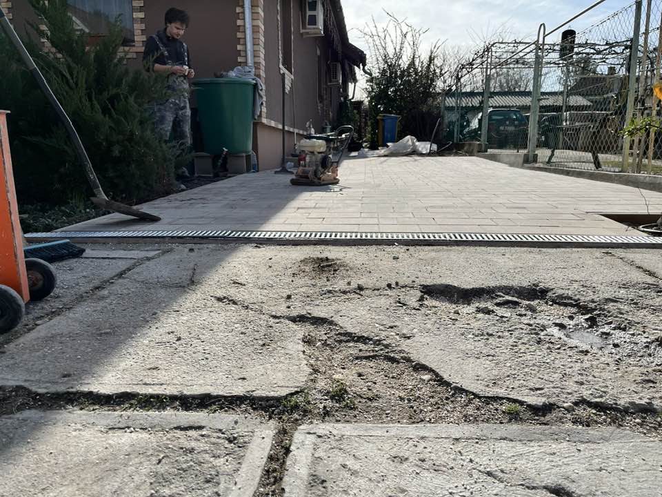 Térkő kocsibeállo